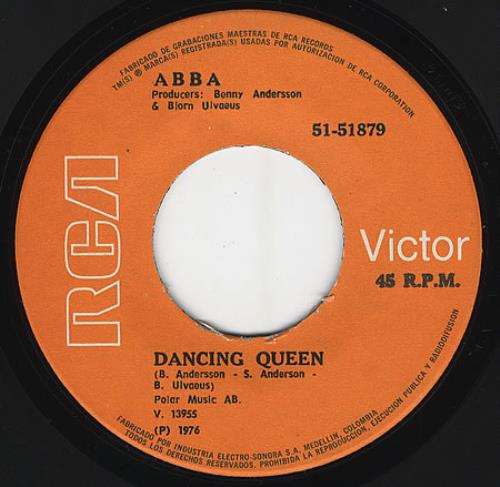 Abba Dancing Queen Colombian 7